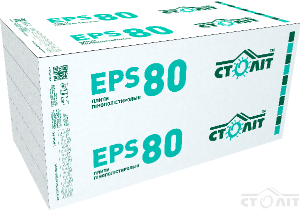 Пінопласт Століт EPS 80 1000X500X100 мм, 15 кг/м3